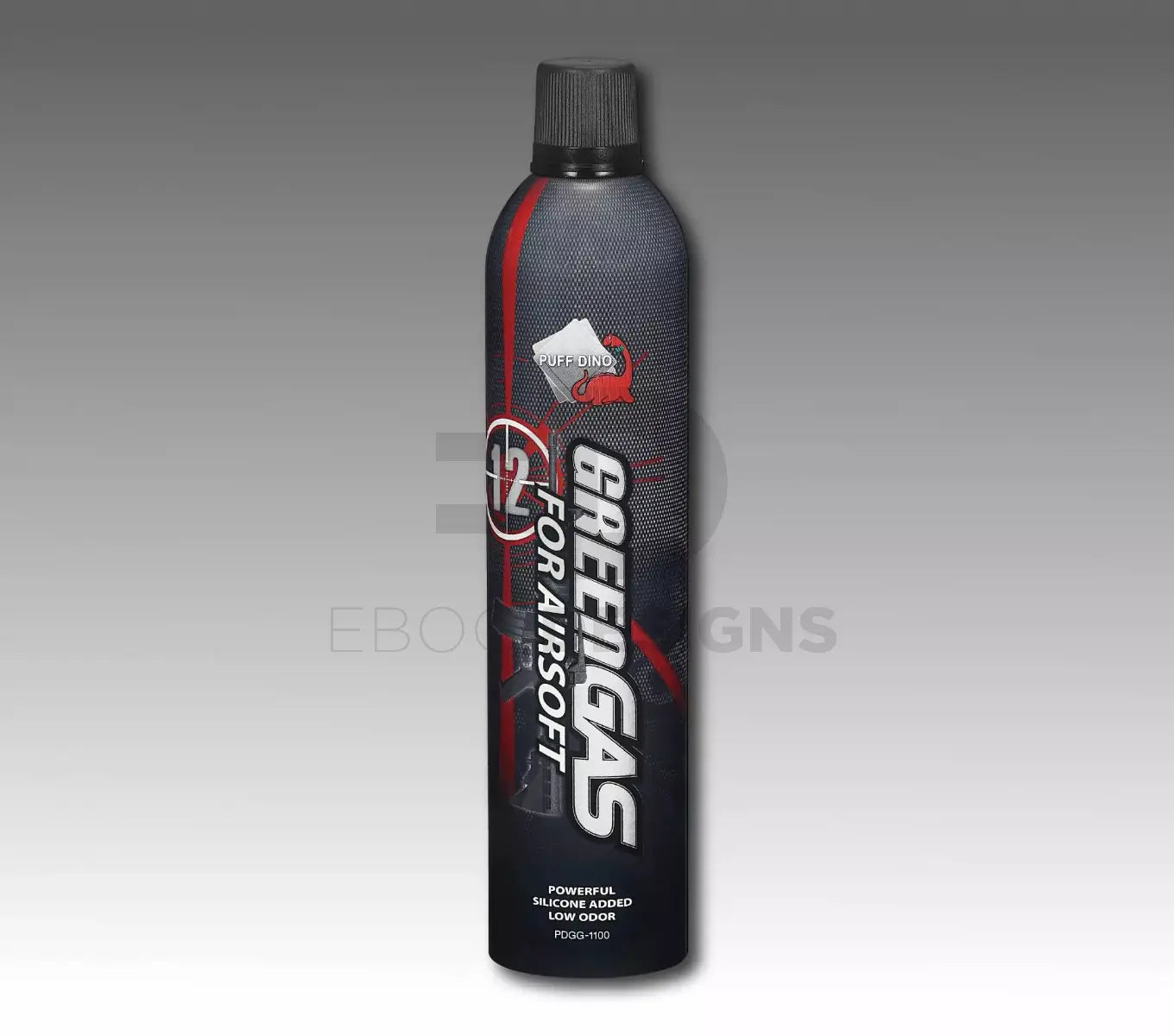Puff Dino Performance Green Gas - 600ml (12kg/170psi) Puff dino - Airsoft 