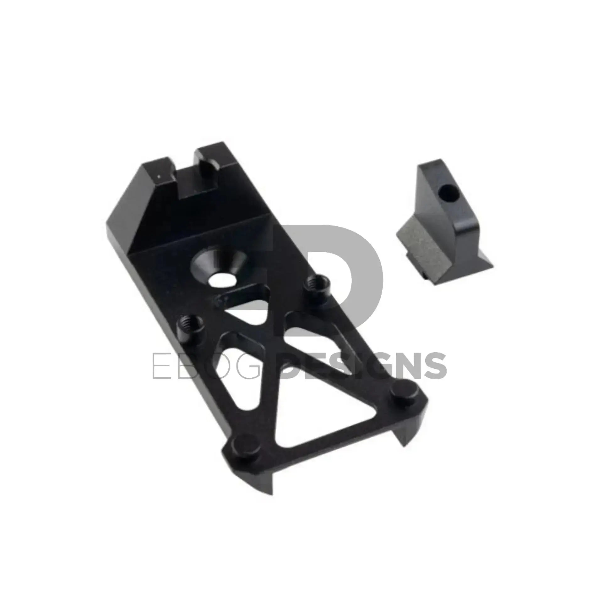 RWA 2011 red dot plate (RMR mount base) for TM Hi-Capa 5.1, black, shown from another angle