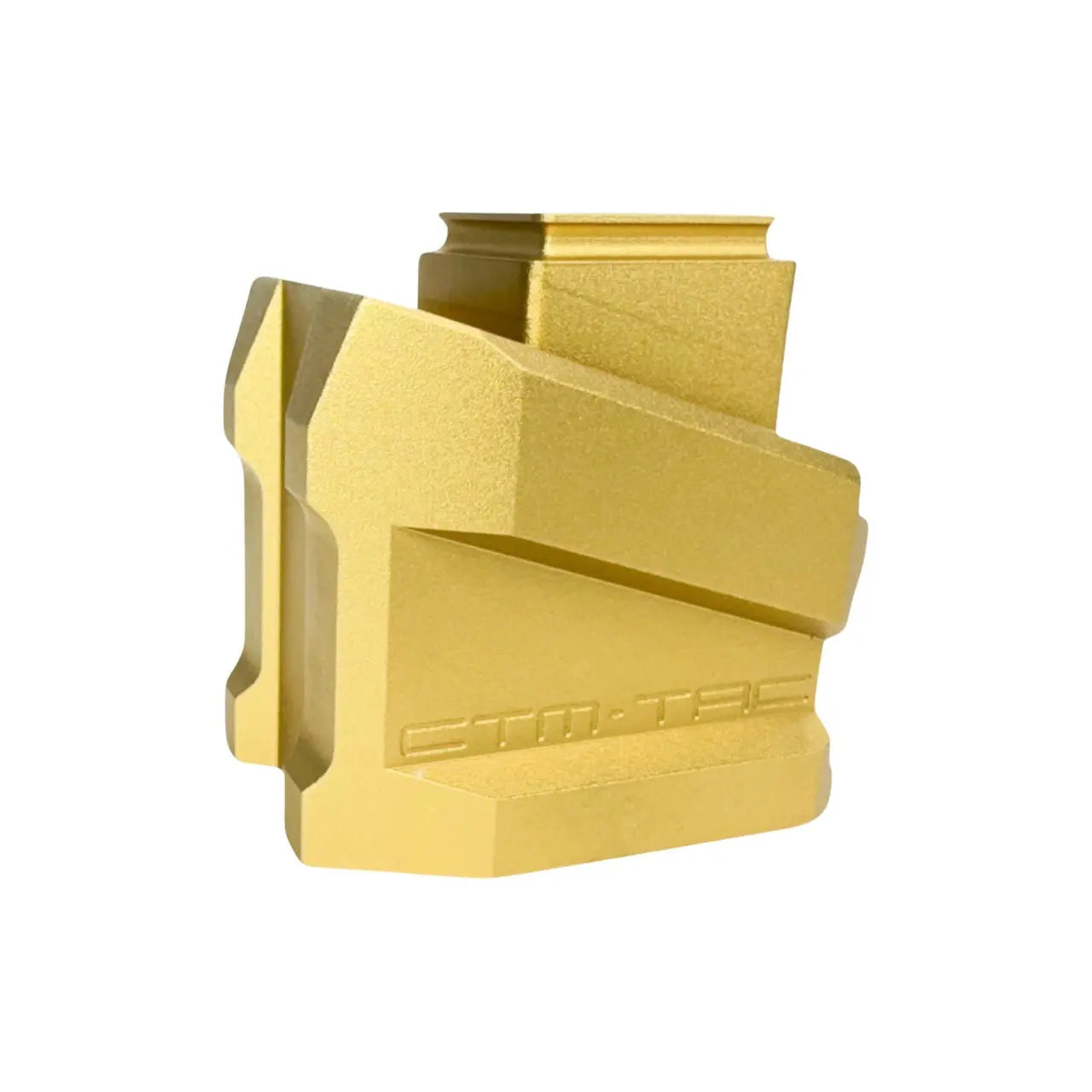 CTM CNC magazine extension plate for WE Glock and AAP-01/C, gold