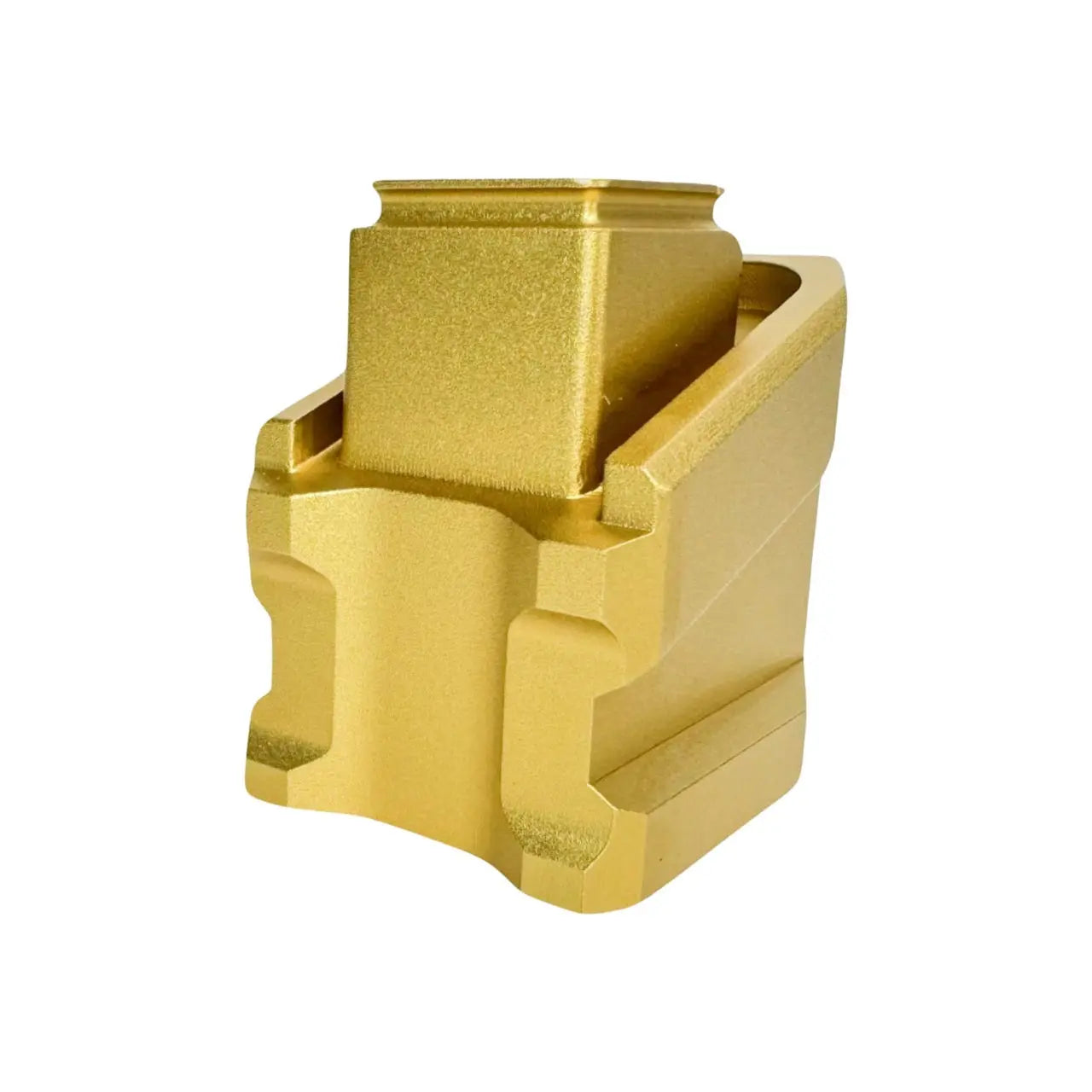 CTM CNC magazine extension plate for WE Glock and AAP-01/C, gold