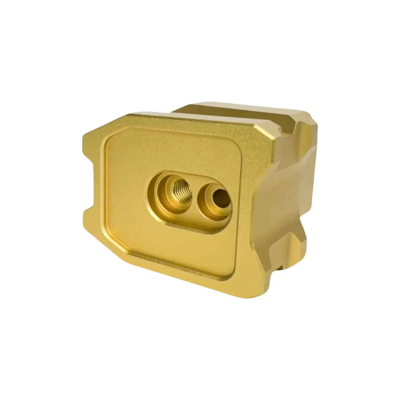 CTM CNC magazine extension plate for WE Glock and AAP-01/C, gold