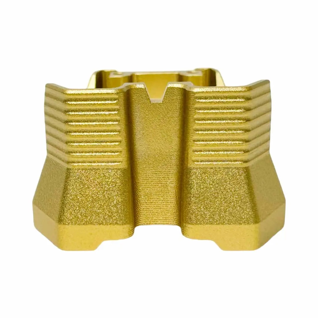 CTM HPA M4 magazine adapter CNC magwell, gold