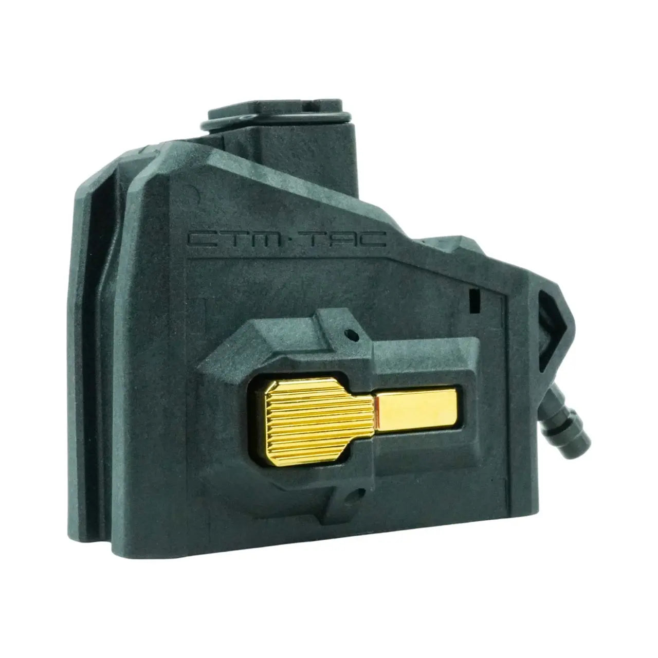 CTM AAP-01 / Glock HPA M4 magazine adapter, black and electroplated gold