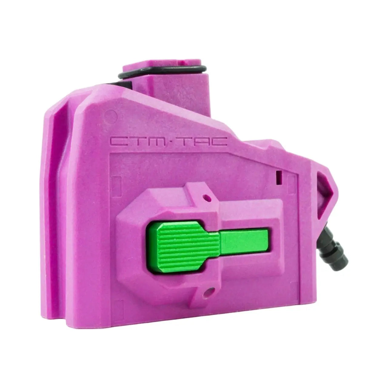 CTM AAP-01 / Glock HPA M4 magazine adapter, purple and green