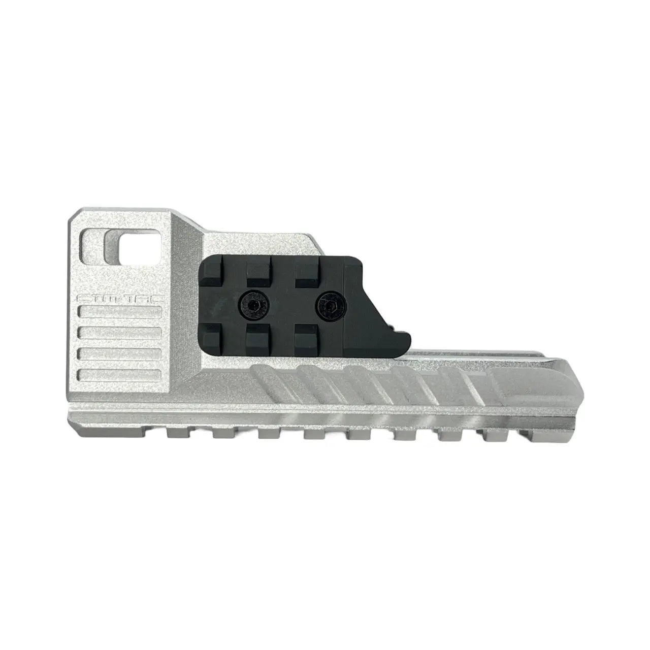 CTM extended rail blast shield for AAP-01, silver