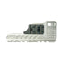 CTM extended rail blast shield for AAP-01, silver