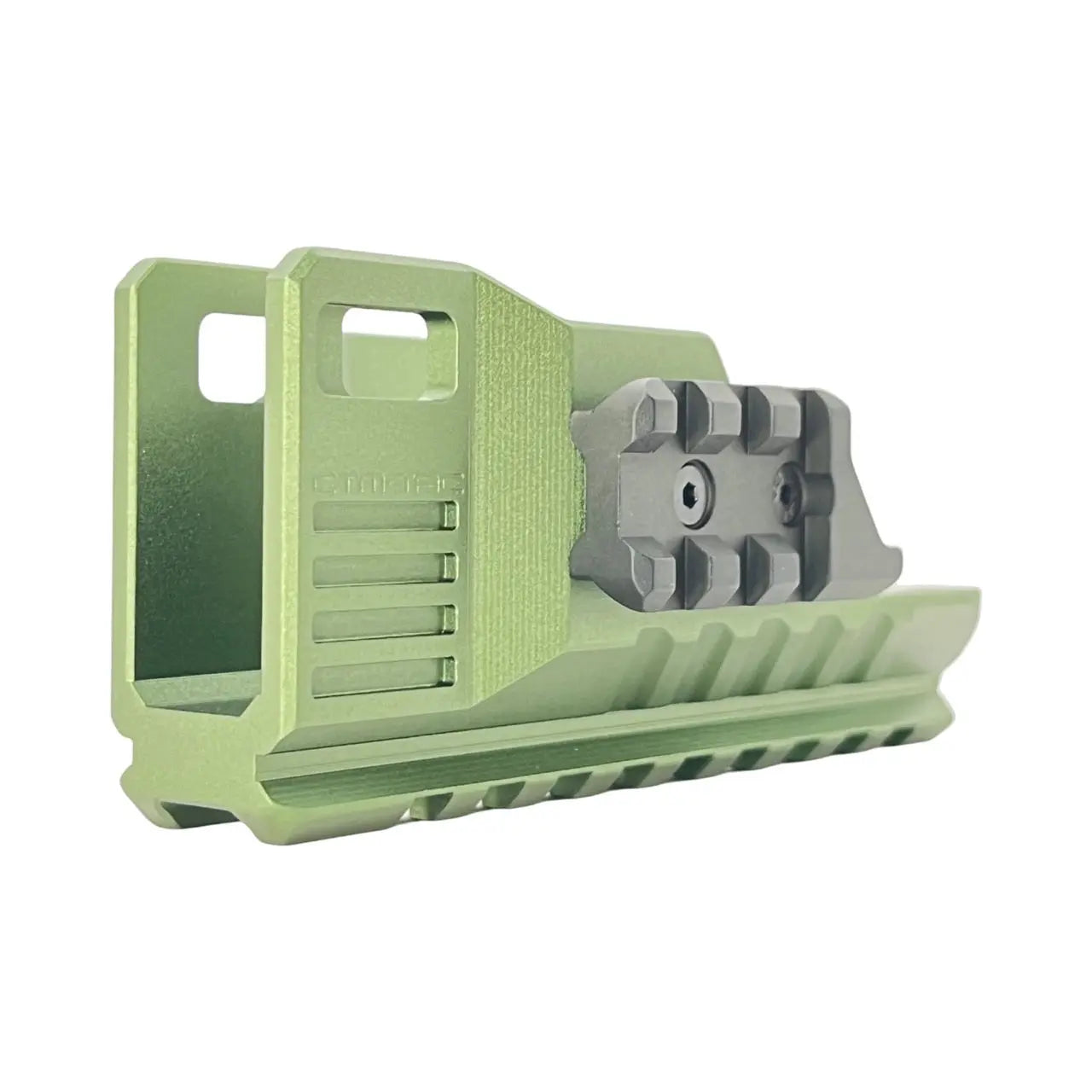 CTM extended rail blast shield for AAP-01, army green