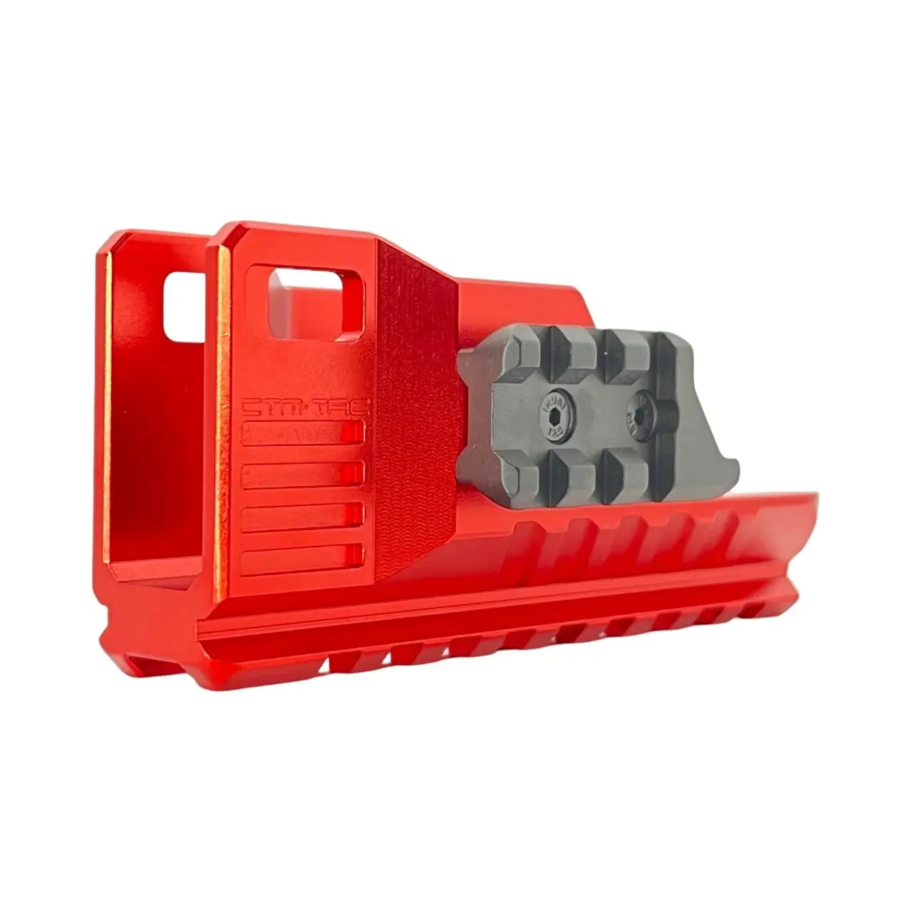 CTM extended rail blast shield for AAP-01, red