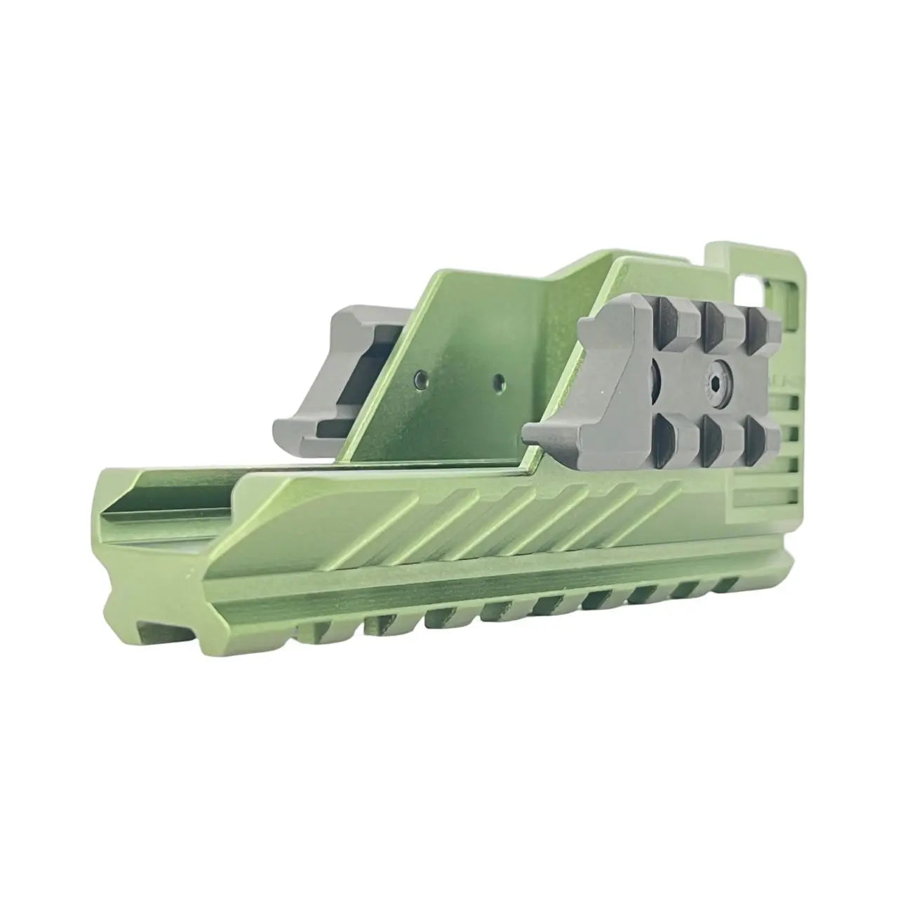 CTM extended rail blast shield for AAP-01, army green