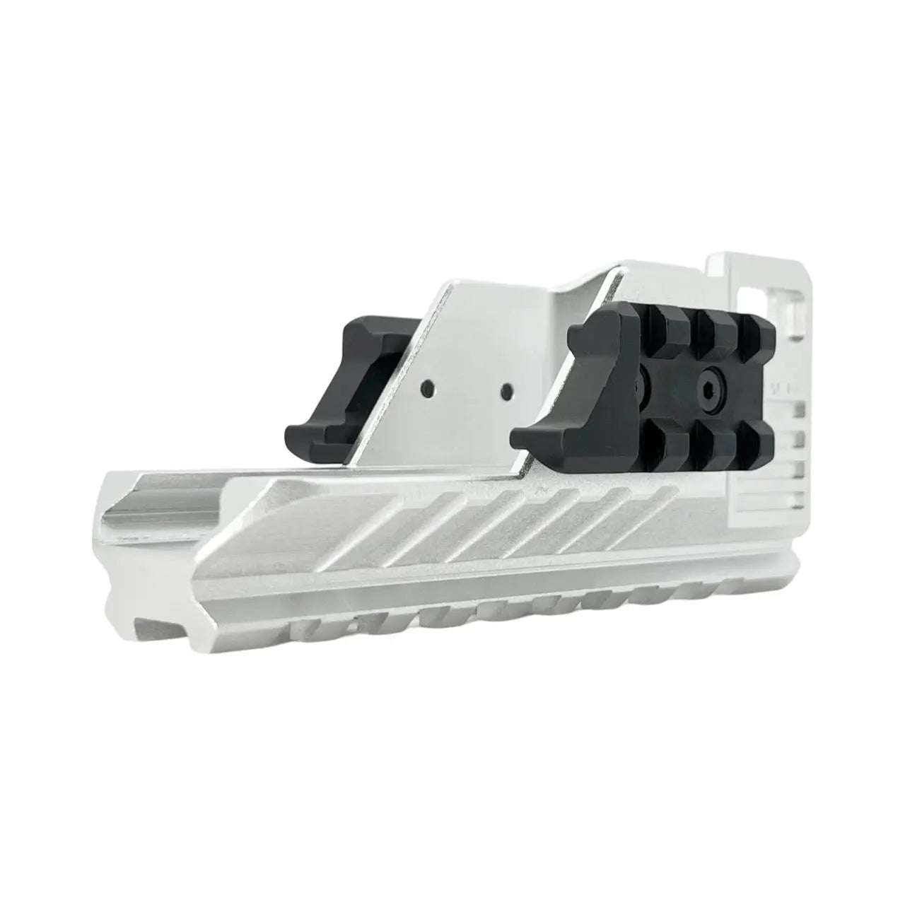 CTM extended rail blast shield for AAP-01, silver