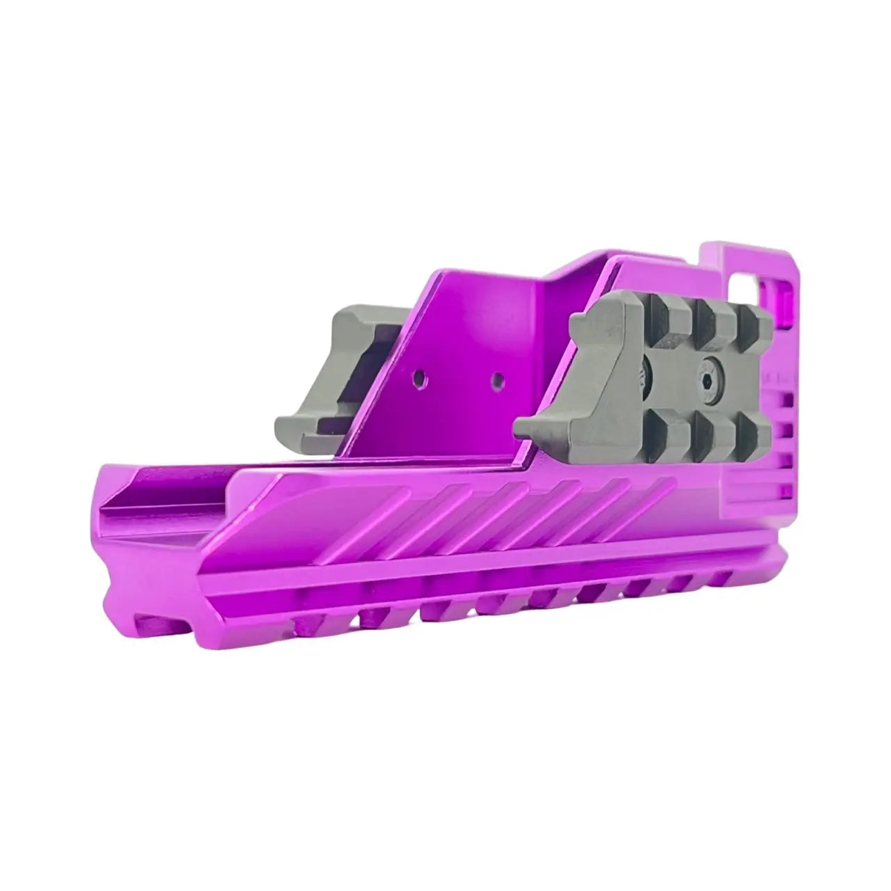 CTM extended rail blast shield for AAP-01, purple
