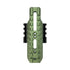 CTM extended rail blast shield for AAP-01, army green