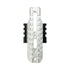 CTM extended rail blast shield for AAP-01, silver