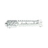 CTM AAP-01/C Fuku-2 CNC upper set V2, short cutout, silver and champagne gold