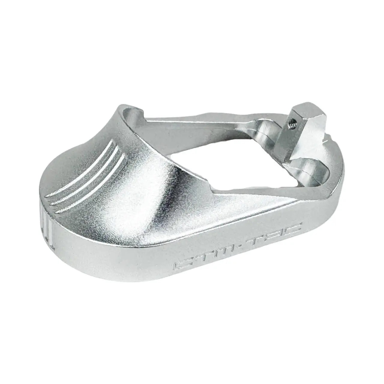 CTM AAP-01/C CNC large flared magwell for AAP-01/C, also fits G and EU series, silver