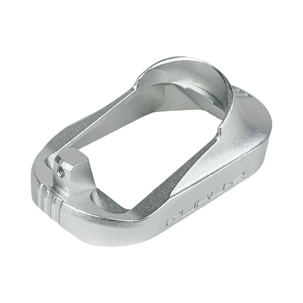 CTM AAP-01/C CNC large flared magwell for AAP-01/C, also fits G and EU series, silver