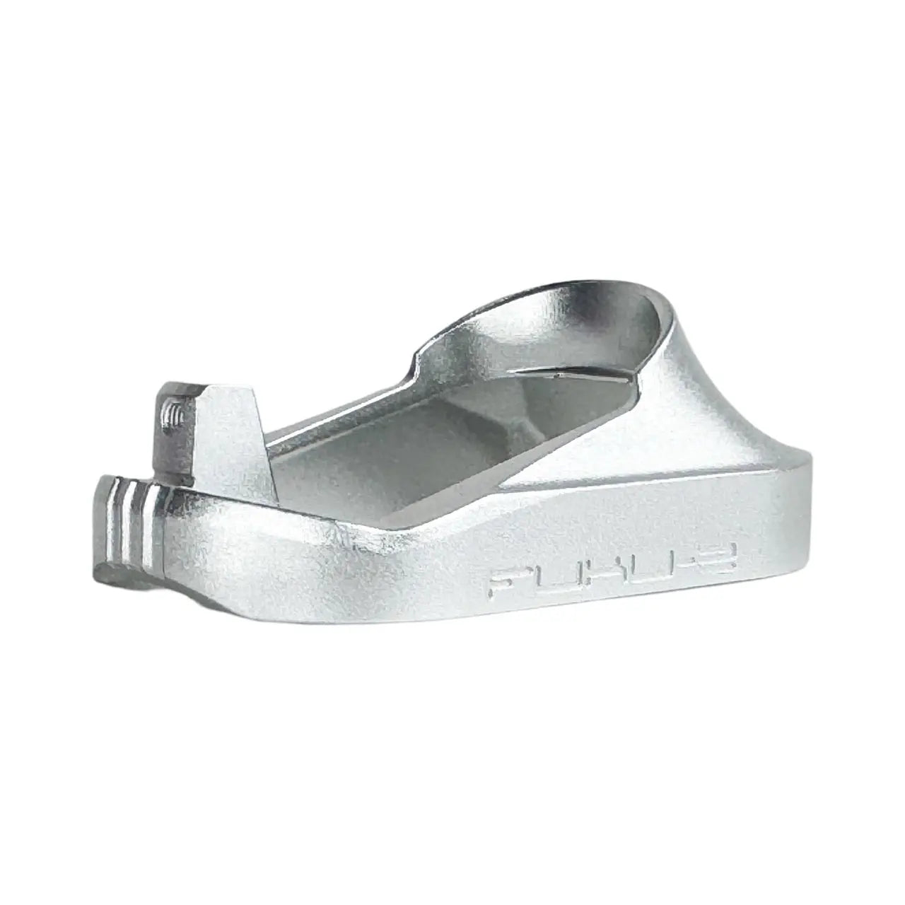 CTM AAP-01/C CNC large flared magwell for AAP-01/C, also fits G and EU series, silver