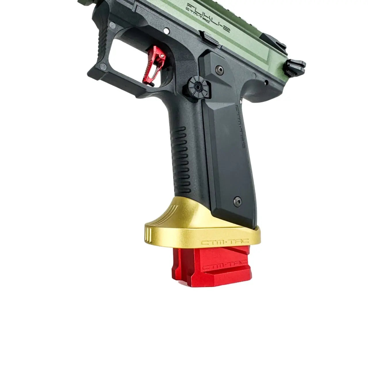 CTM AAP-01/C CNC large flared magwell for AAP-01/C, also fits G and EU series, gold