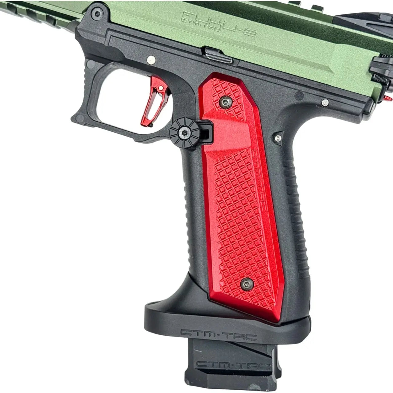 CTM AAP-01 Fuku-2 frame CNC Aero side panel Type-A, red