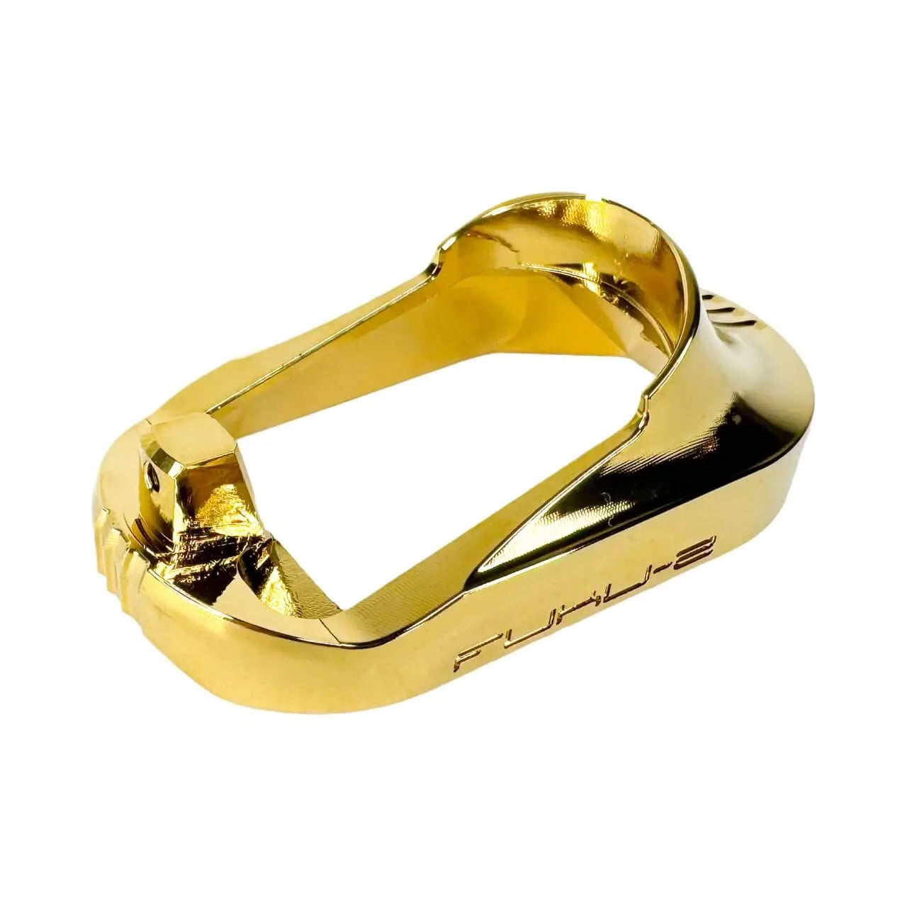 CTM AAP-01/C CNC large flared magwell for AAP-01/C, also fits G and EU series, electroplated gold