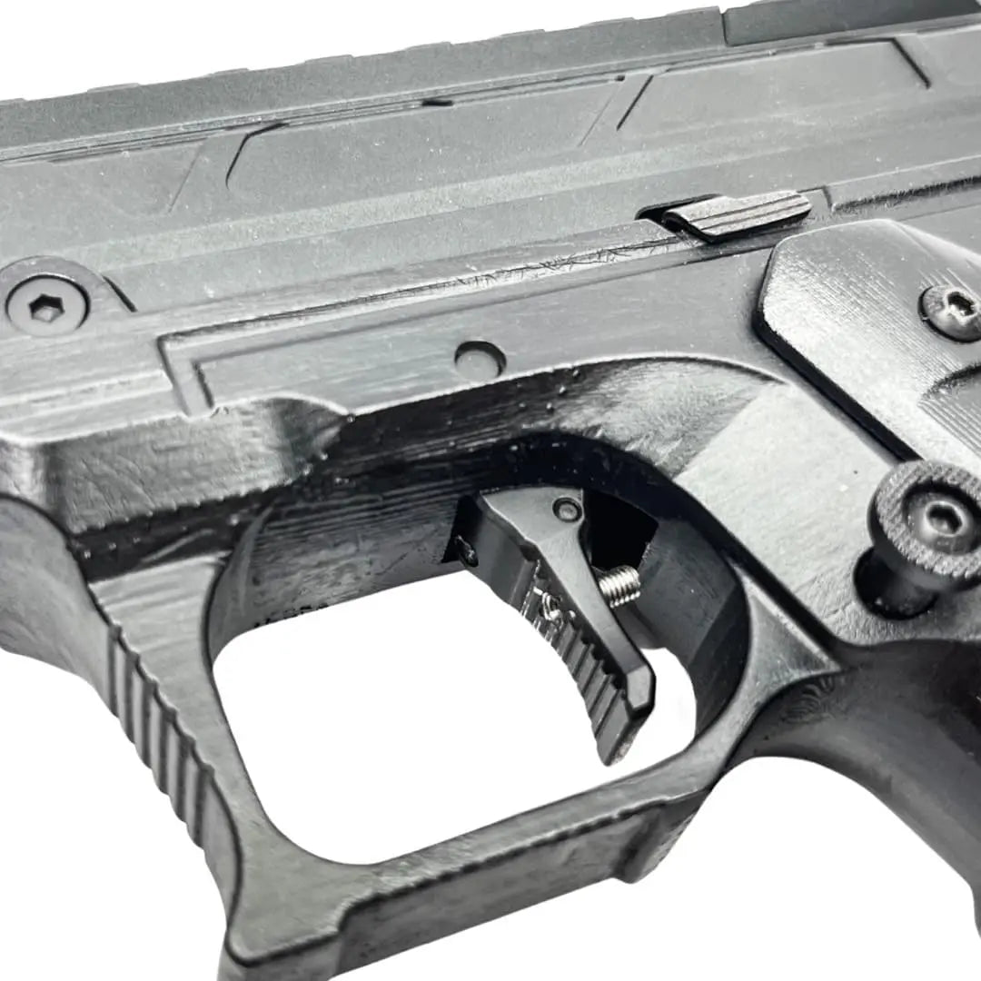 CTM FUKU-2 AAP-01 CNC Aluminium Adjustable Trigger installed