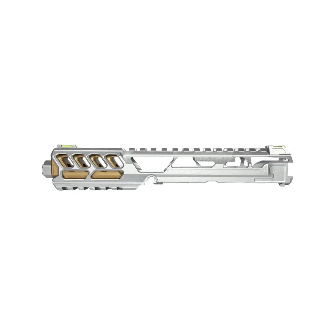 CTM AAP-01/C Fuku-2 CNC upper set V2, long cutout, silver and champagne gold