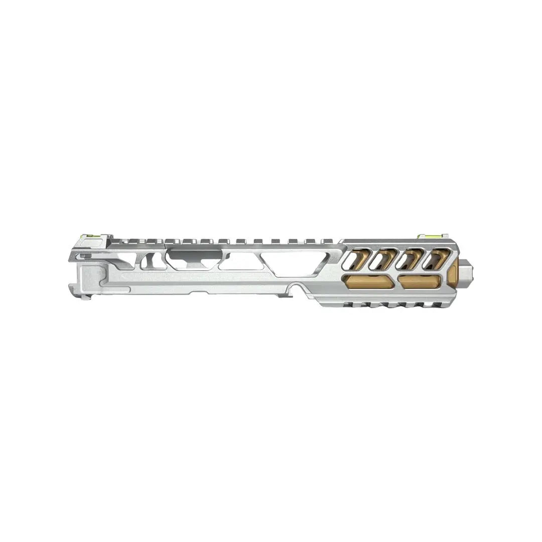 CTM AAP-01/C Fuku-2 CNC upper set V2, long cutout, silver and champagne gold