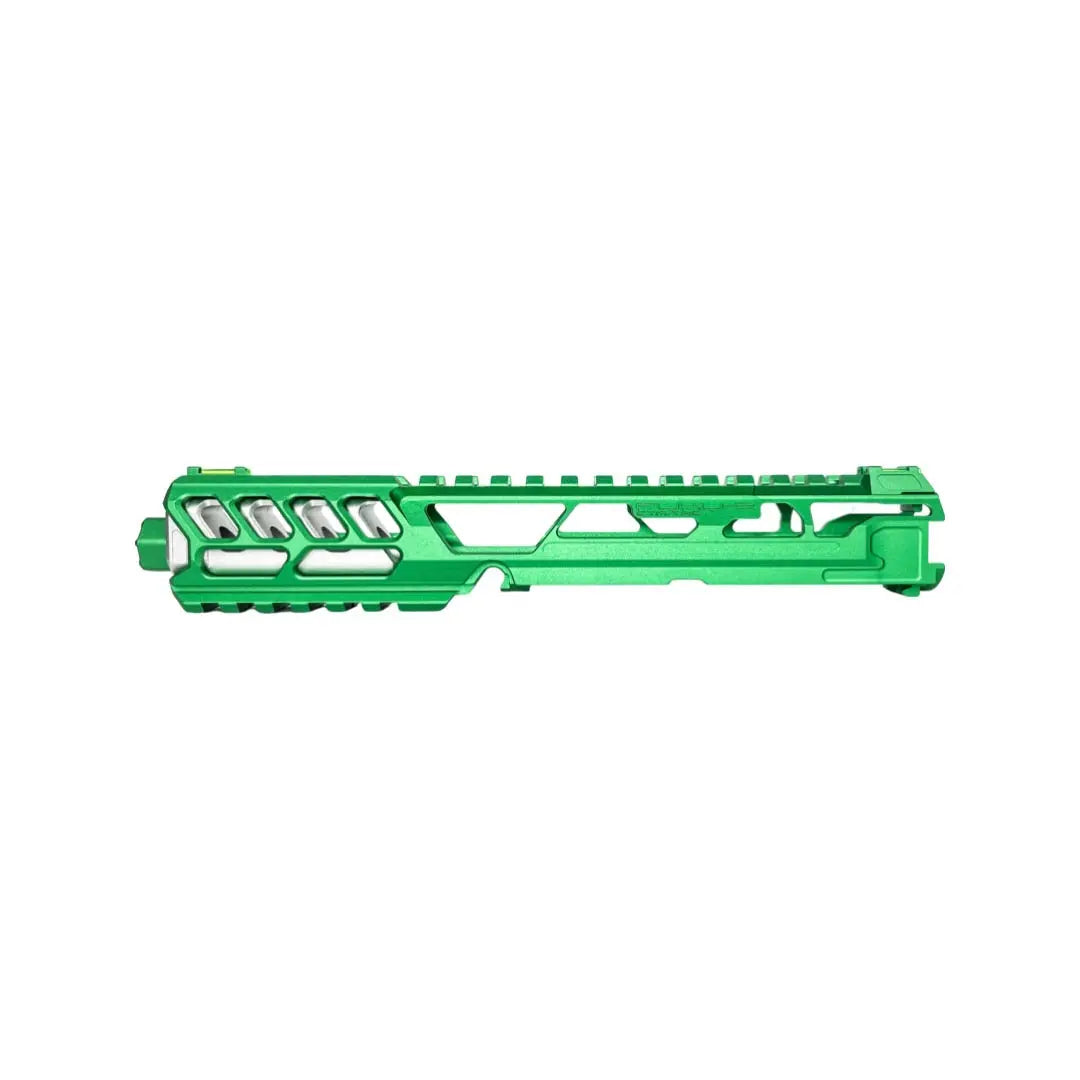 CTM AAP-01/C Fuku-2 CNC upper set V2, long cutout, green and silver