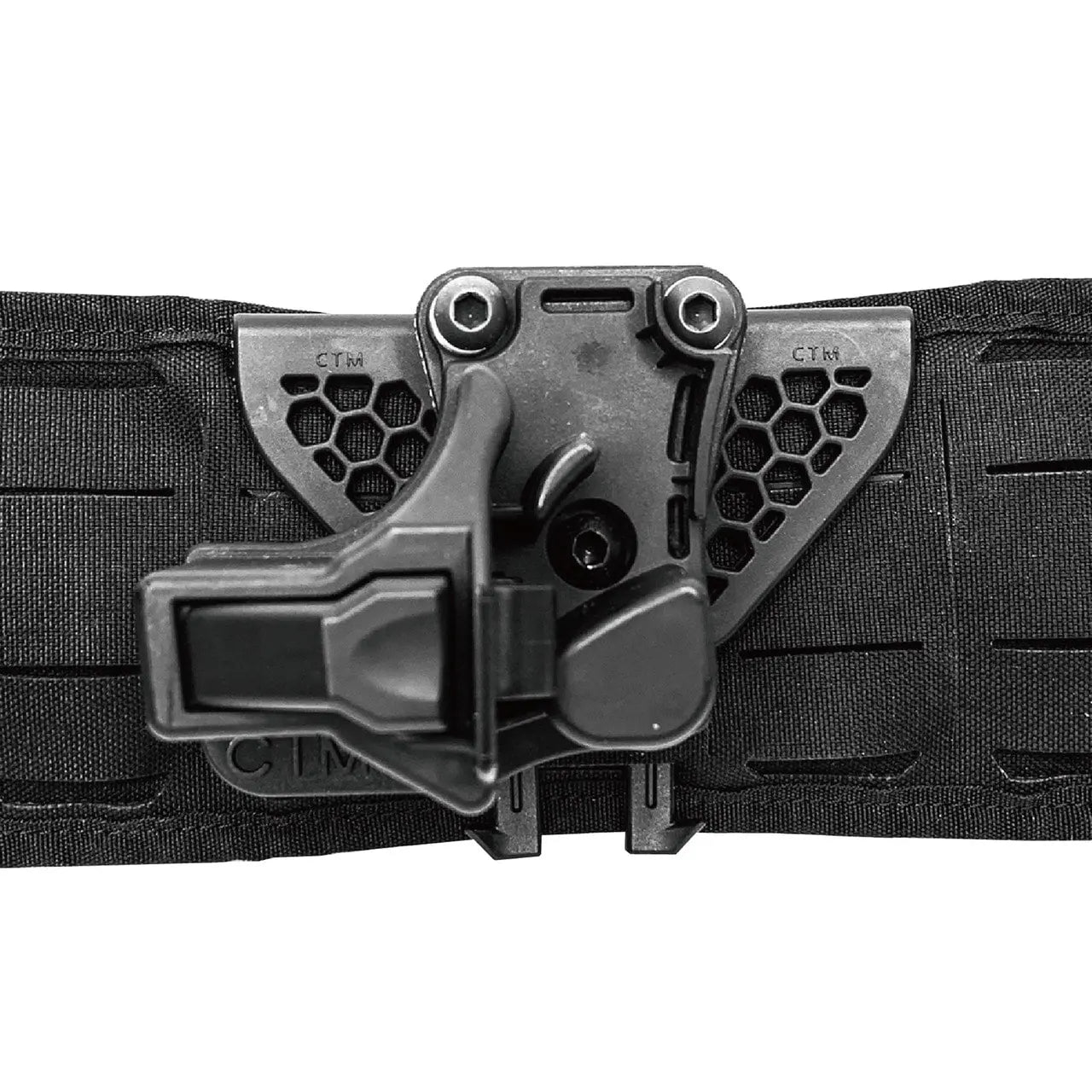 CTM holster SAF angle system and MOLLE panel kit