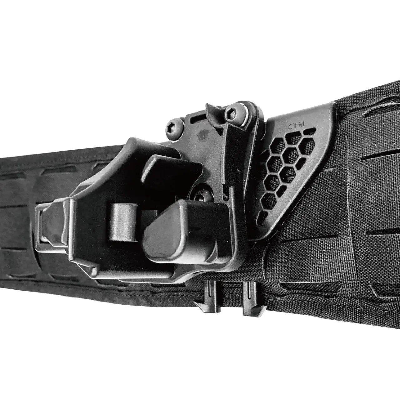 CTM holster SAF angle system and MOLLE panel kit