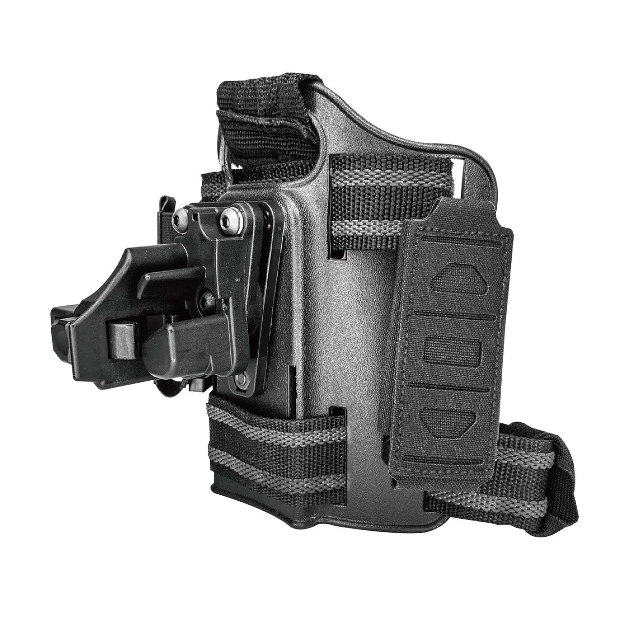 CTM holster SAF angle system and MOLLE panel kit