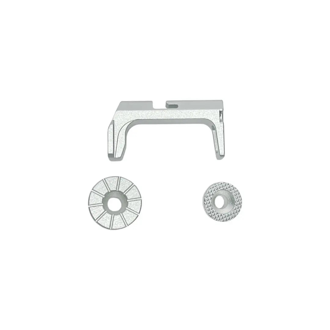 CTM FUKU-2 Frame CNC Magazine Release Set - Silver