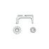 CTM FUKU-2 Frame CNC Magazine Release Set - Silver