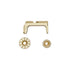 CTM Fuku-2 frame CNC magazine release set, champagne gold