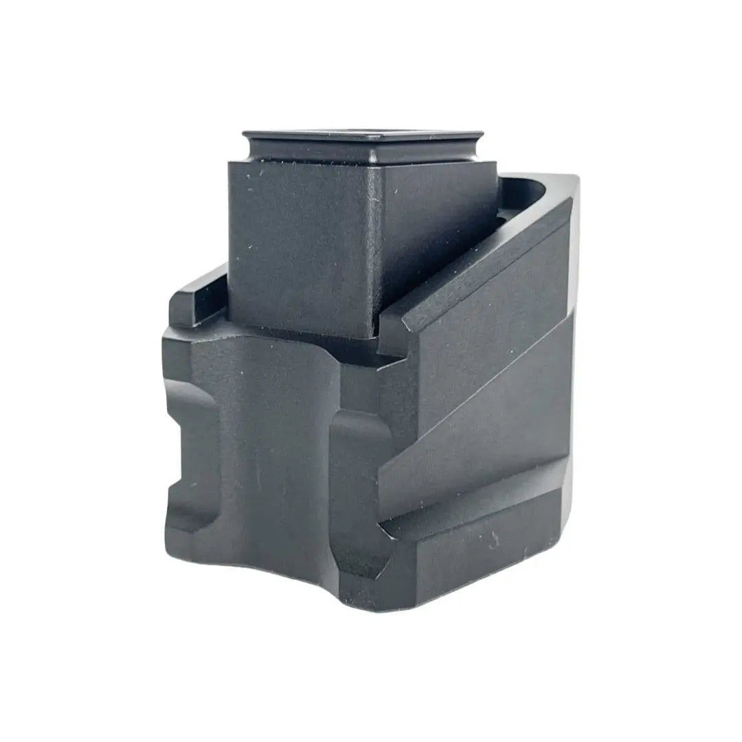 CTM CNC magazine extension plate for WE Glock and AAP-01/C, black