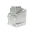 CTM CNC magazine extension plate for WE Glock and AAP-01/C, silver
