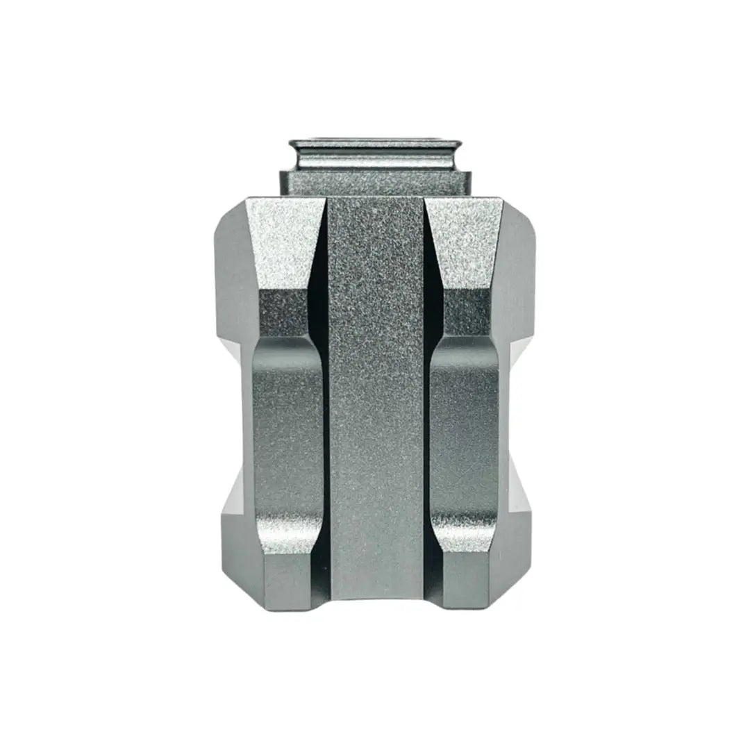 CTM CNC magazine extension plate for WE Glock and AAP-01/C, grey
