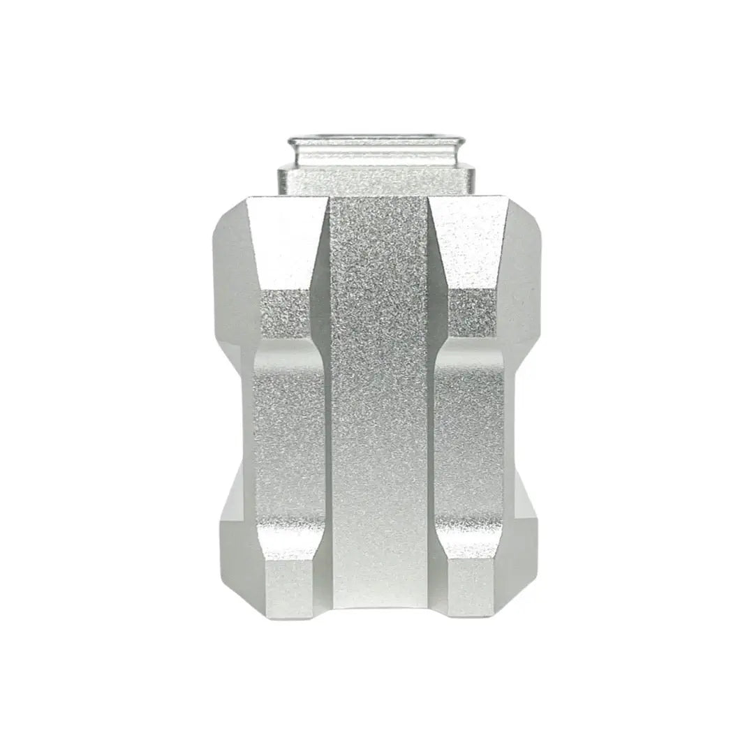 CTM CNC magazine extension plate for WE Glock and AAP-01/C, silver
