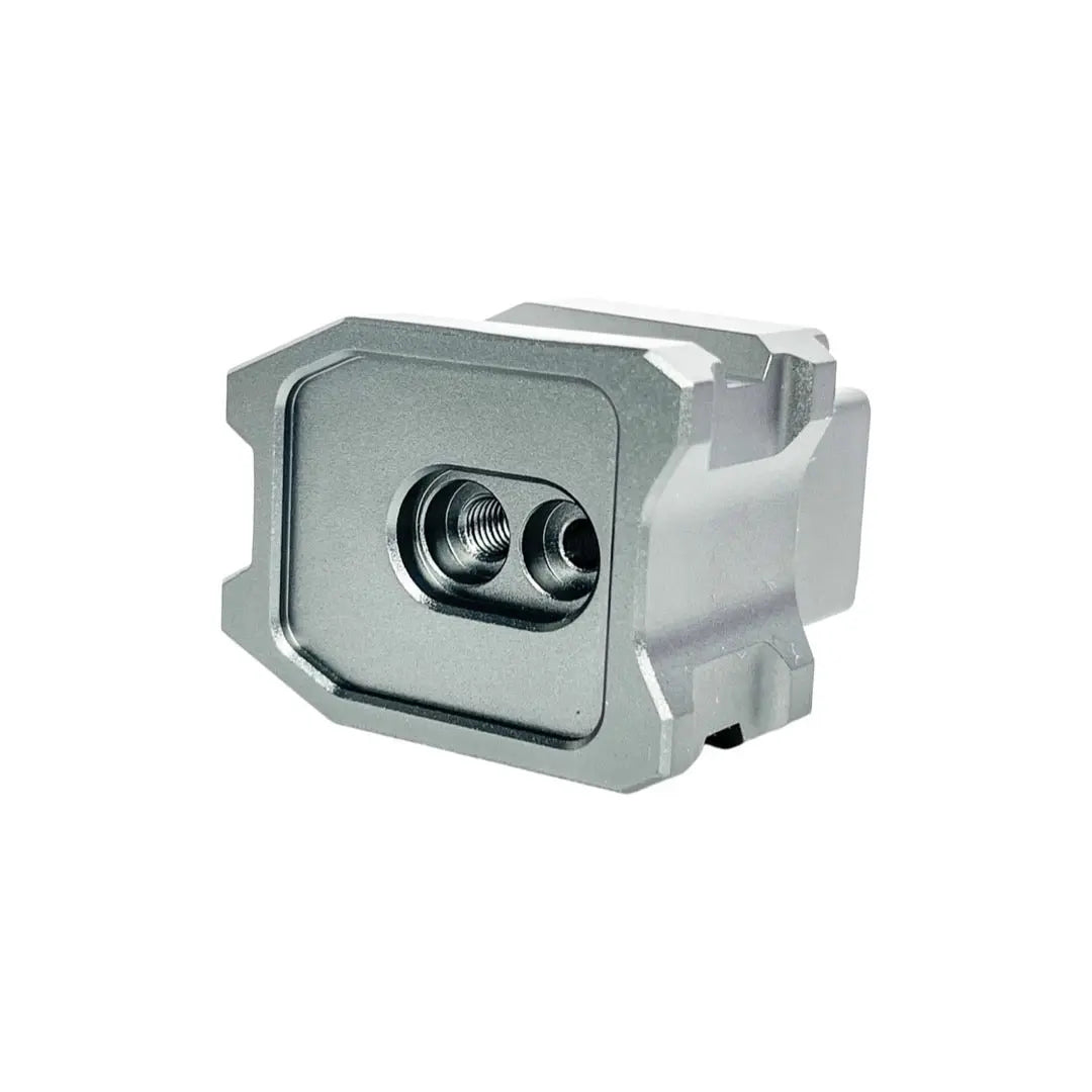 CTM CNC magazine extension plate for WE Glock and AAP-01/C, grey
