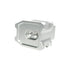 CTM CNC magazine extension plate for WE Glock and AAP-01/C, silver