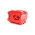 CTM CNC magazine extension plate for WE Glock and AAP-01/C, red
