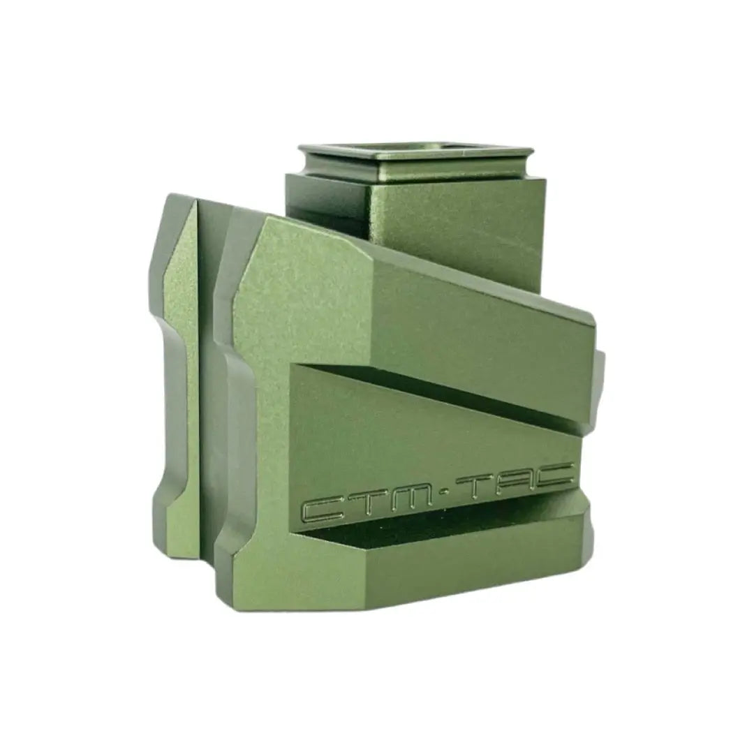 CTM CNC magazine extension plate for WE Glock and AAP-01/C, army green