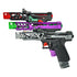 CTM FUKU-2 CNC UPPER Compensator - Purple installed