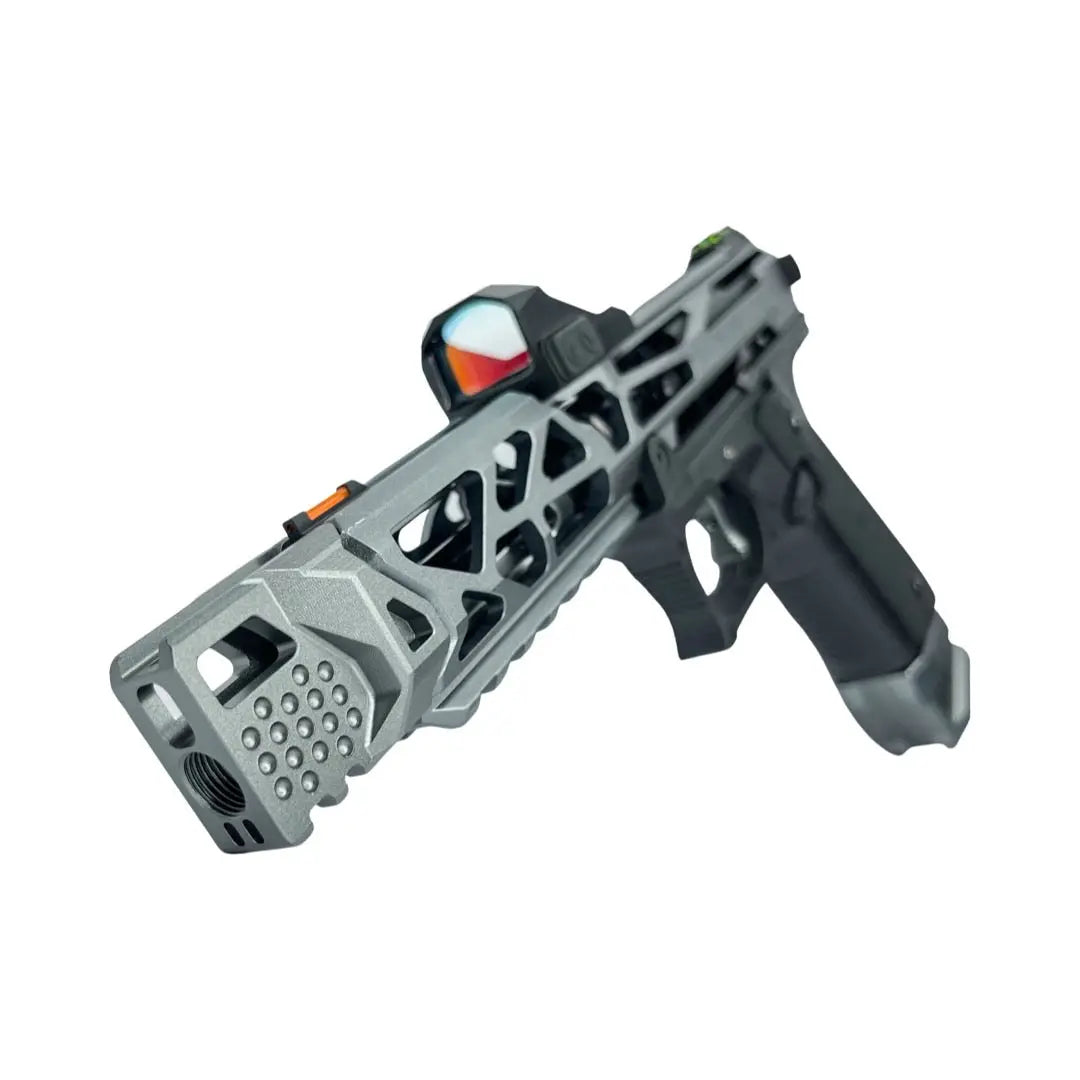 CTM FUKU-2 CNC UPPER Compensator - Silver installed