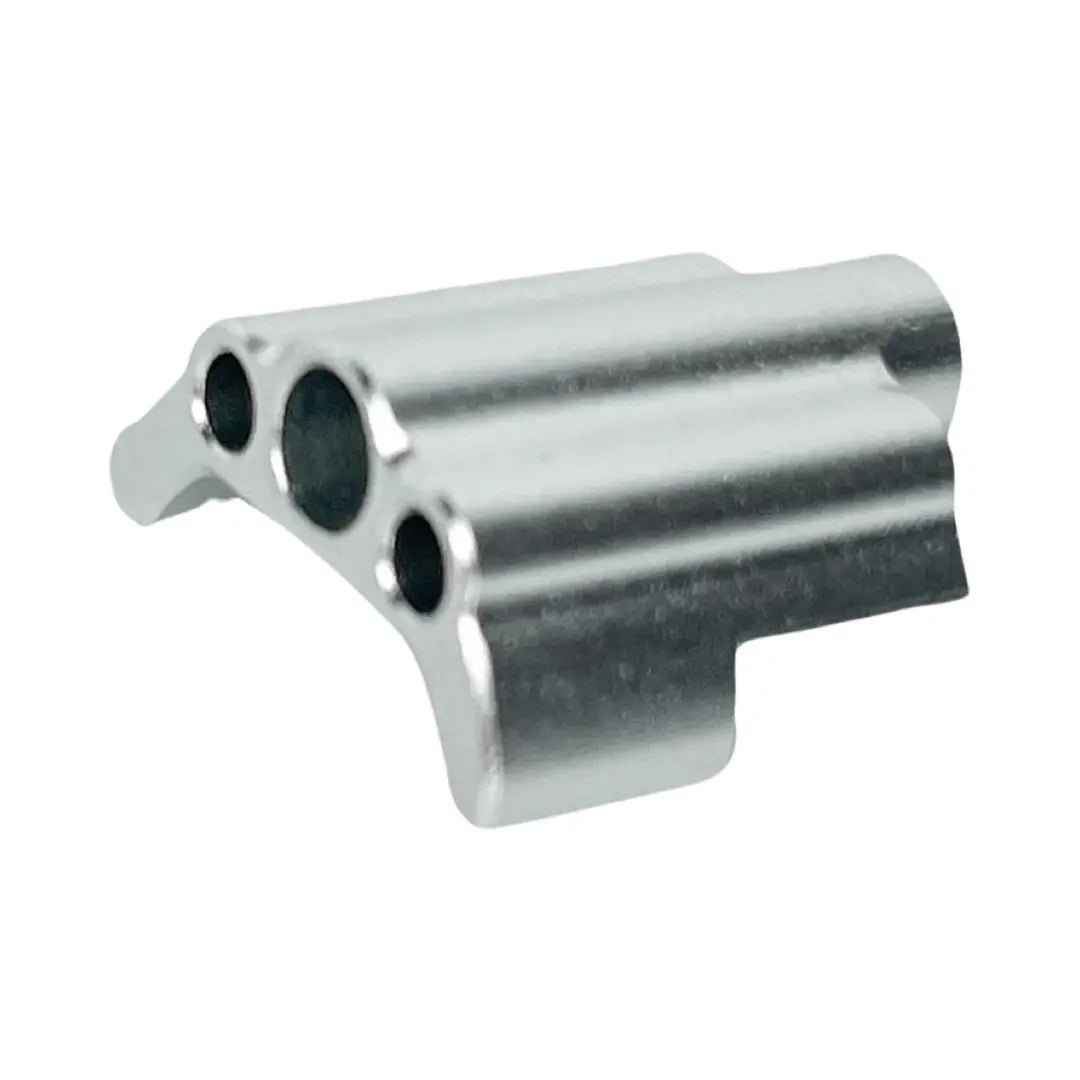 CTM AAP-01/C 6061 CNC Nozzle Block - Silver
