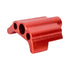 CTM AAP-01/C 6061 CNC Nozzle Block - Red