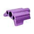CTM AAP-01/C 6061 CNC Nozzle Block - Purple