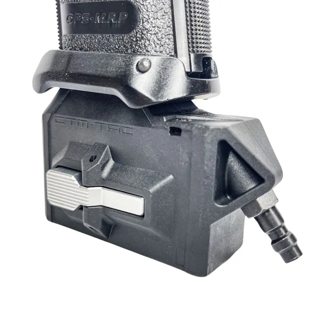 CTM Hi-Capa HPA M4 magazine adapter, black and electroplated gold