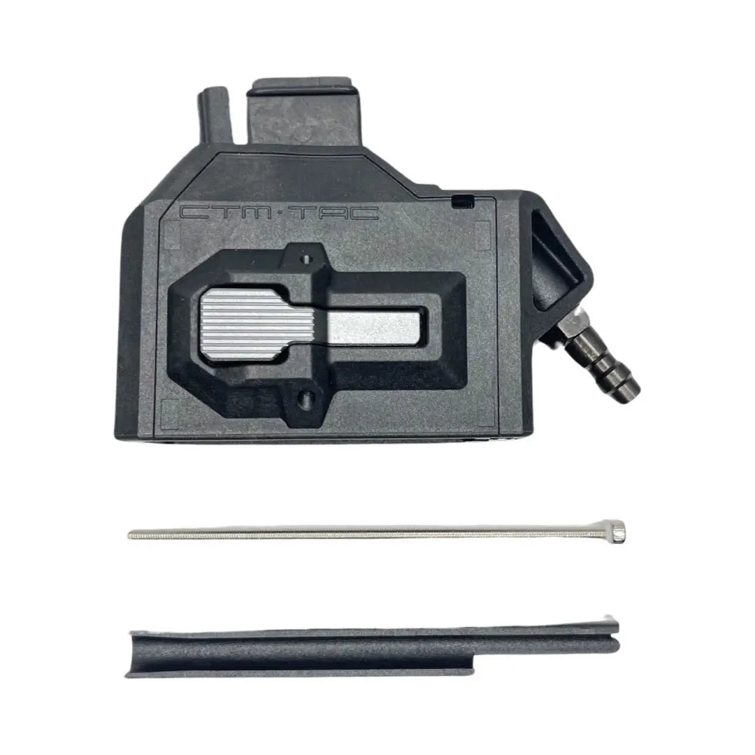 CTM Hi-Capa HPA M4 magazine adapter, black and grey