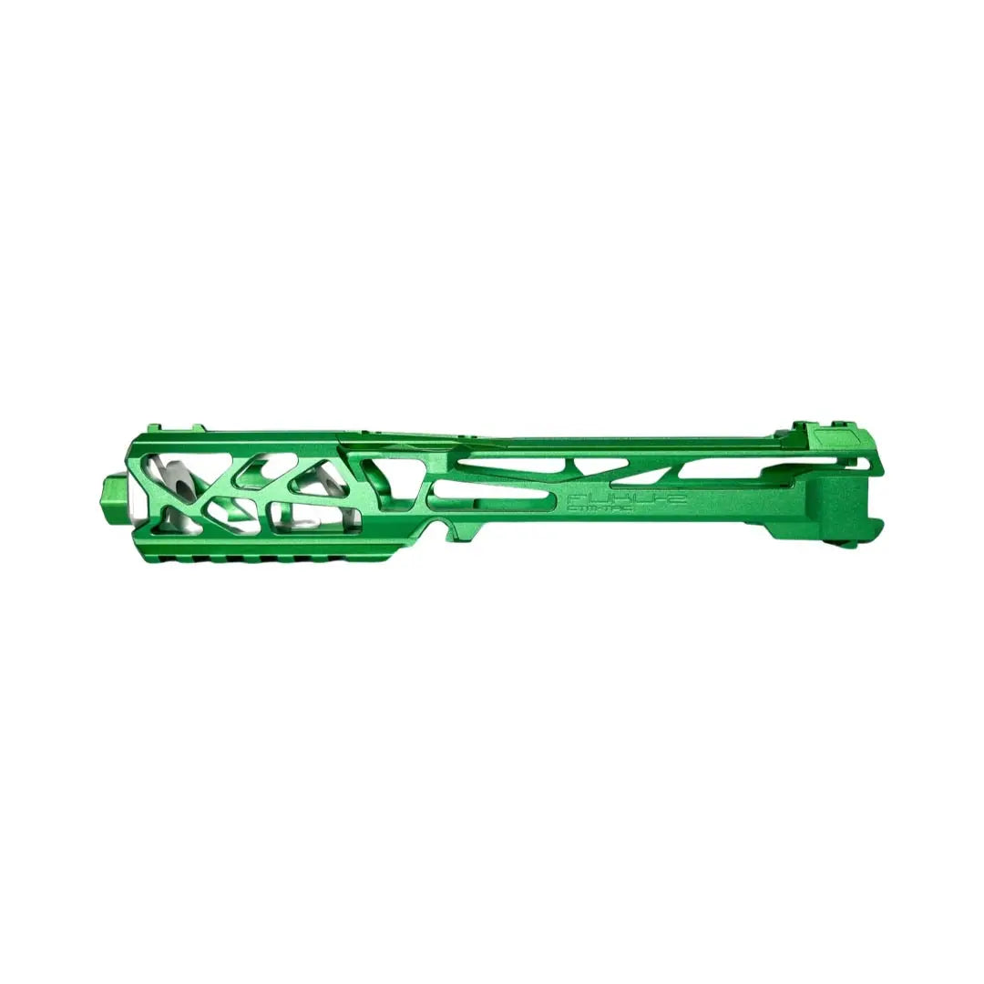 CTM AAP-01/C Fuku-2 CNC skeleton upper for AAP-01/C, green and silver